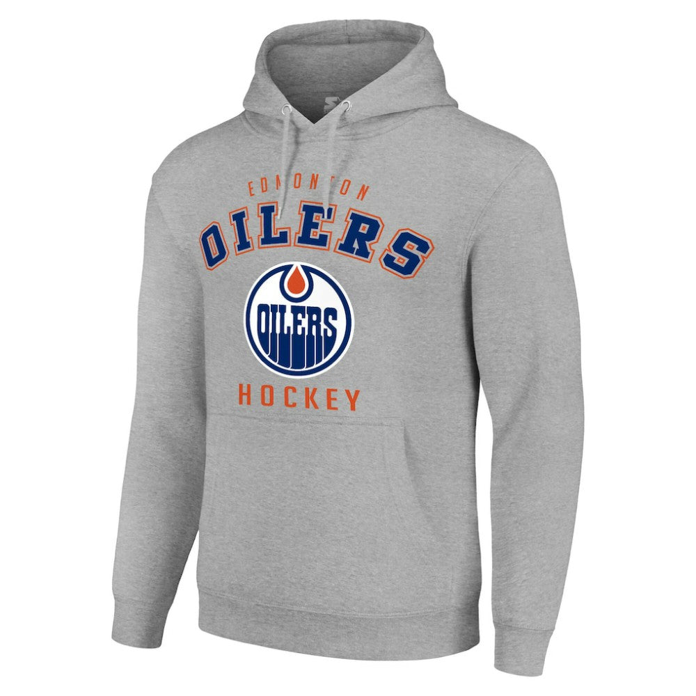 Edmonton Oilers Starter Logo Pullover Hoodie -  NHL Hoodies