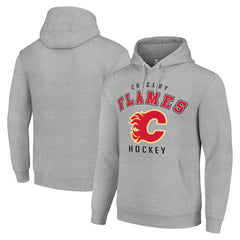 Calgary Flames Starter Logo Pullover Hoodie -  NHL Hoodies