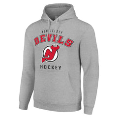 New Jersey Devils Starter Logo Pullover Hoodie -  NHL Jerseys