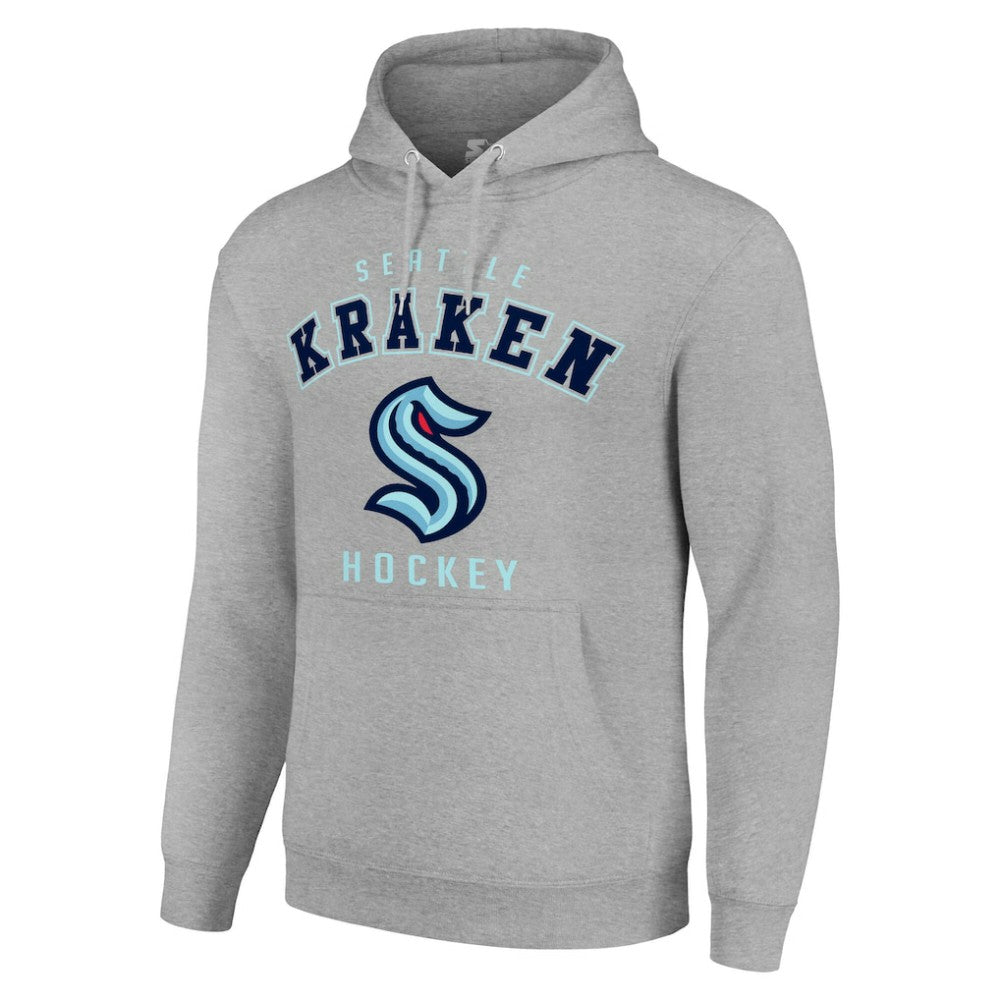 Seattle Kraken Starter Logo Pullover Hoodie -  NHL Hoodies