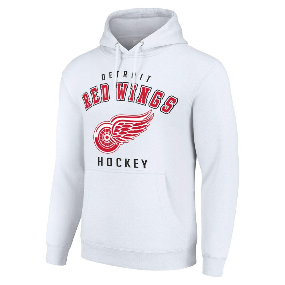 Detroit Red Wings Starter Logo Pullover Hoodie -  NHL Hoodies