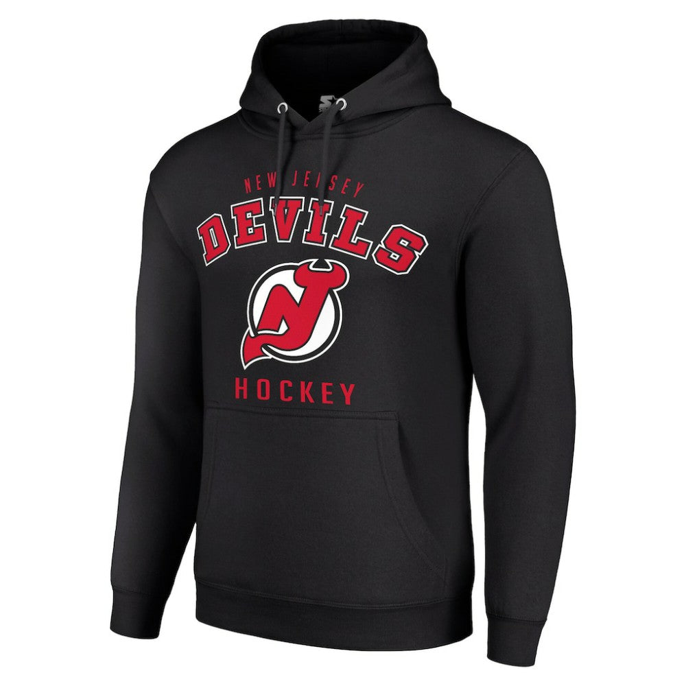 New Jersey Devils Starter Logo Pullover Hoodie -  NHL Jerseys
