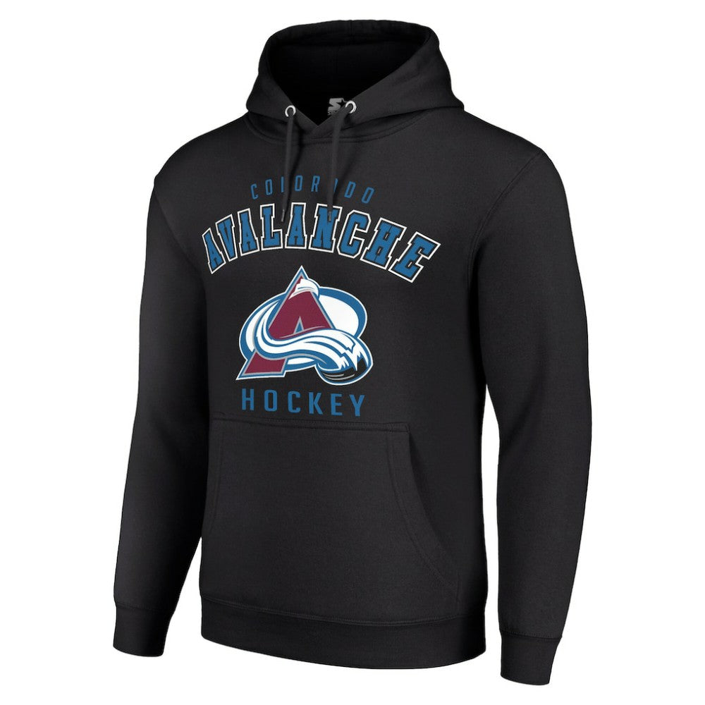 Colorado Avalanche Starter Logo Pullover Hoodie -  NHL Hoodies