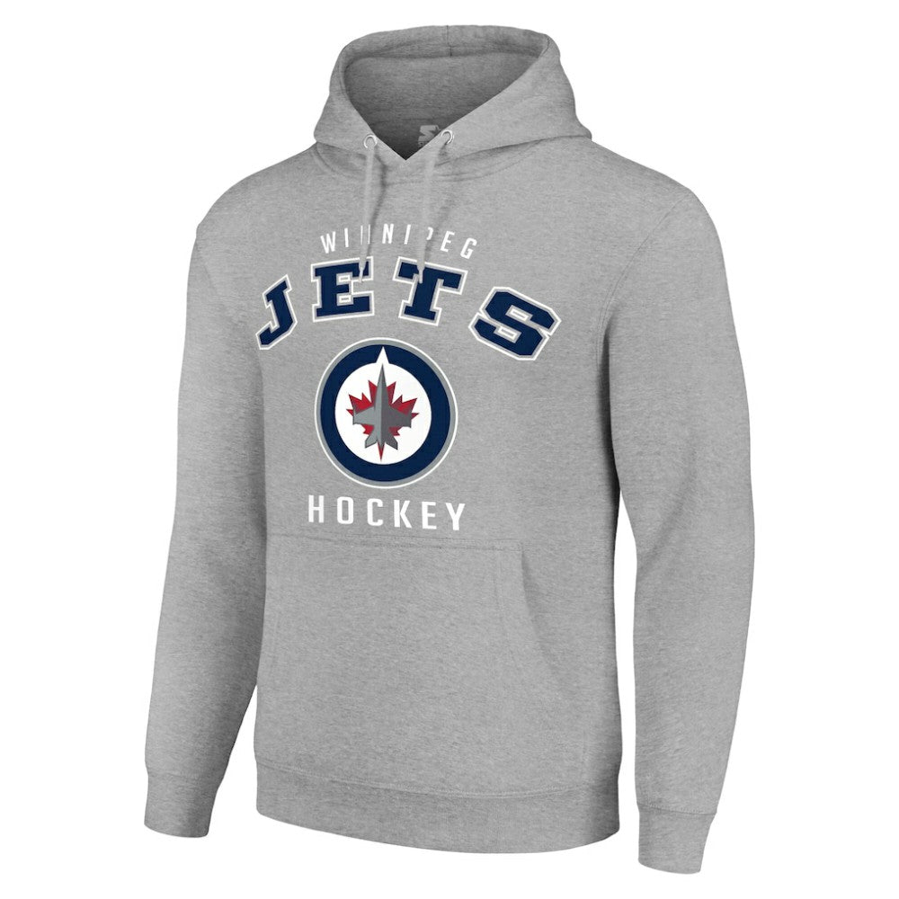 Winnipeg Jets Starter Logo Pullover Hoodie -  NHL Hoodies