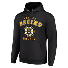 Boston Bruins Starter Logo Pullover Hoodie -  NHL Hoodies