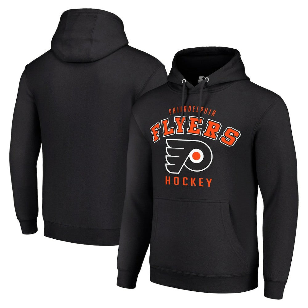 Philadelphia Flyers Starter Logo Pullover Hoodie -  NHL Hoodies