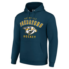Nashville Predators Starter Logo Pullover Hoodie -  NHL Hoodies