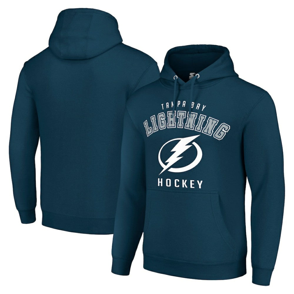 Tampa Bay Lightning Starter Logo Pullover Hoodie -  NHL Hoodies