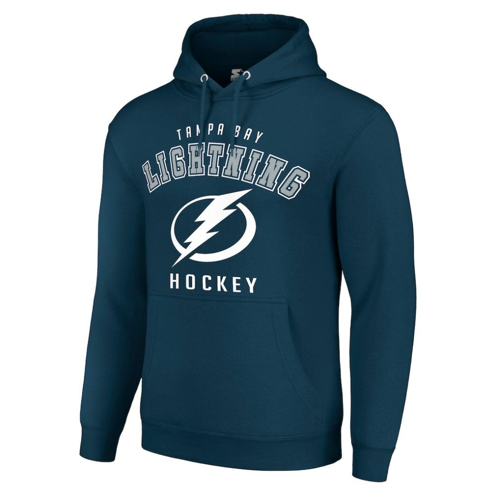 Tampa Bay Lightning Starter Logo Pullover Hoodie -  NHL Hoodies