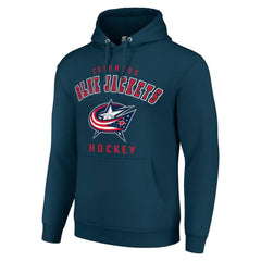 Columbus Blue Jackets Starter Logo Pullover Hoodie -  NHL Hoodies