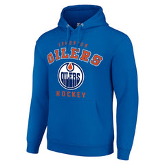 Edmonton Oilers Starter Logo Pullover Hoodie -  NHL Hoodies