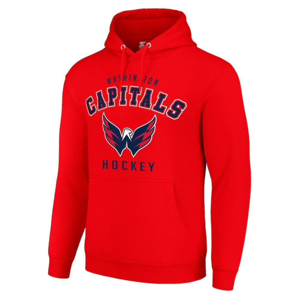 Washington Capitals Starter Logo Pullover Hoodie -  NHL Hoodies