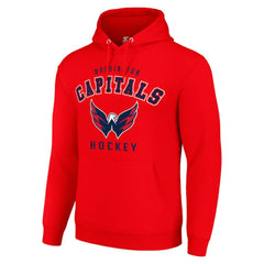 Washington Capitals Starter Logo Pullover Hoodie -  NHL Hoodies