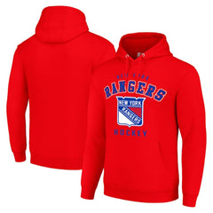 New York Rangers Starter Logo Pullover Hoodie -  NHL Hoodies