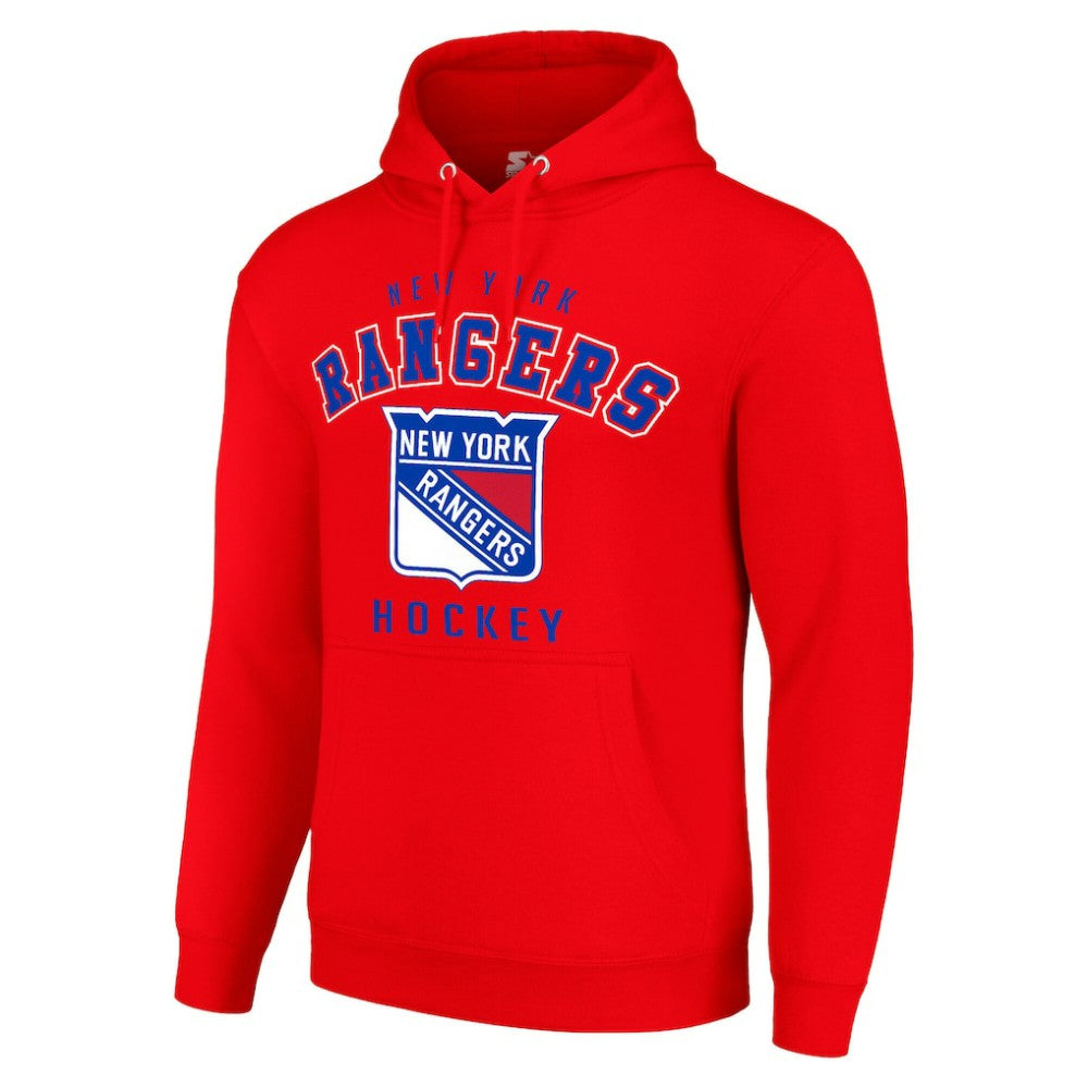 New York Rangers Starter Logo Pullover Hoodie -  NHL Hoodies