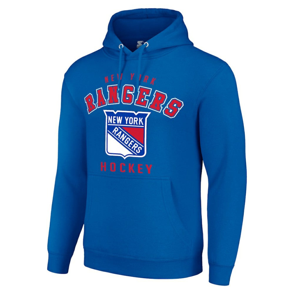 New York Rangers Starter Logo Pullover Hoodie -  NHL Hoodies