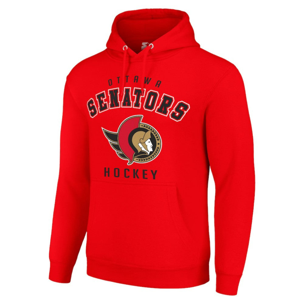 Ottawa Senators Starter Logo Pullover Hoodie -  NHL Hoodies