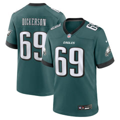 Philadelphia Eagles Landon Dickerson  Team Game Jersey | NFL Outlet