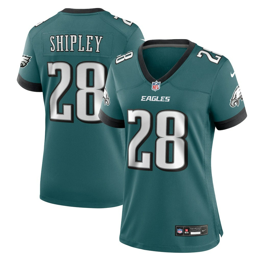 Philadelphia Eagles Will Shipley  Women's Team Game Jersey | NFL Sale