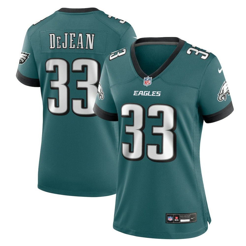 Philadelphia Eagles Cooper DeJean  Women's Team Game Jersey | NFL Discount