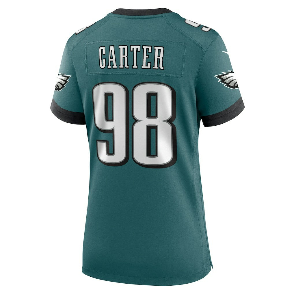 Philadelphia Eagles Jalen Carter  Women's Team Game Jersey | NFL Outlet