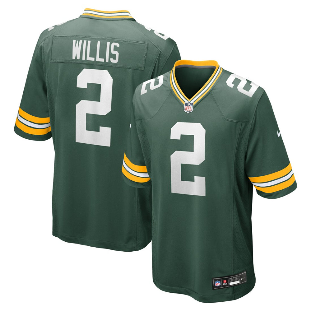 Green Bay Packers Malik Willis  Game Jersey | NFL New