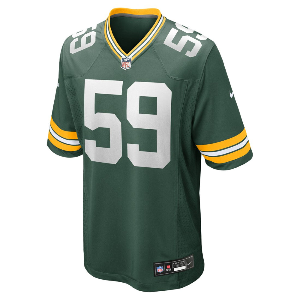 Green Bay Packers Ty'Ron Hopper  Game Jersey | NFL US