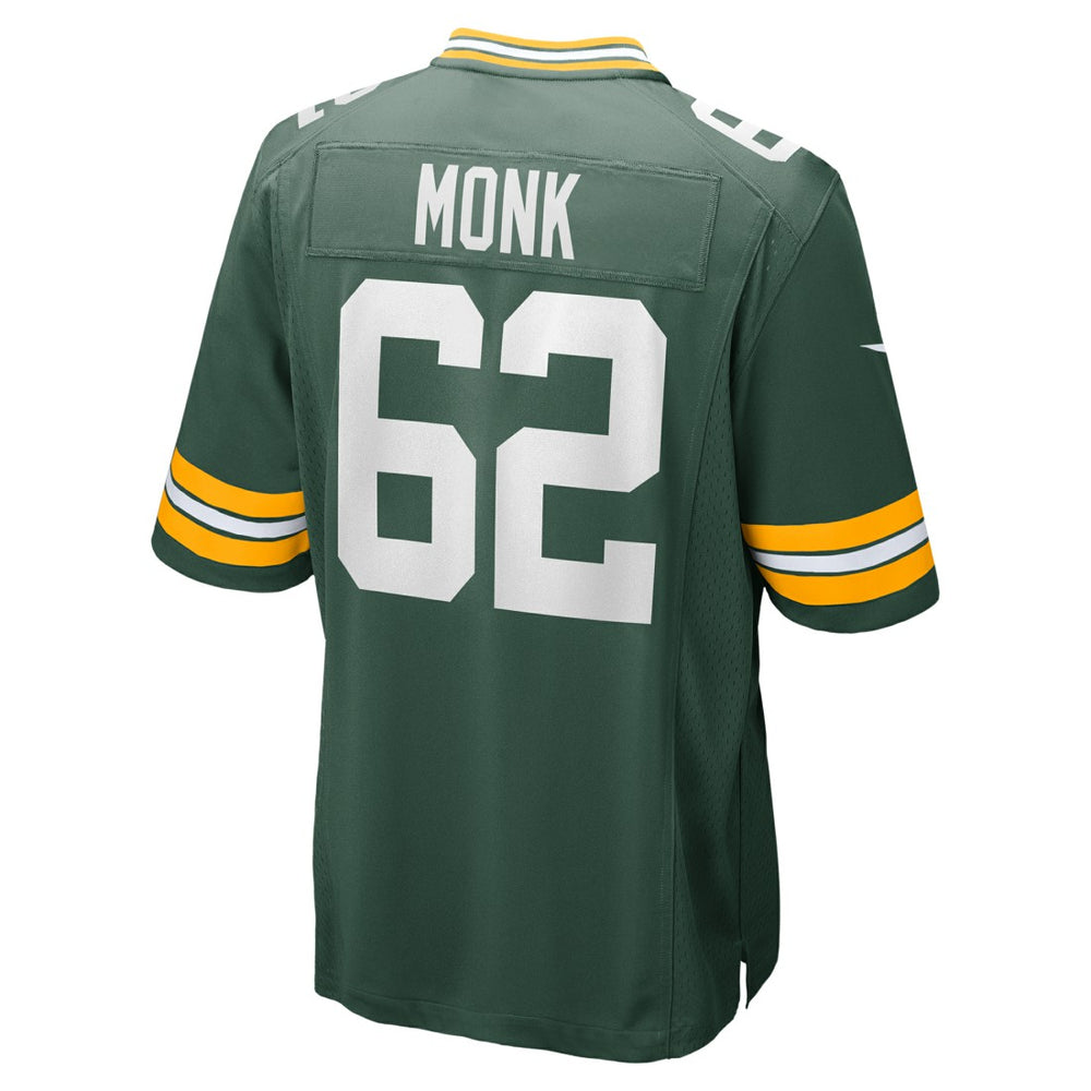 Green Bay Packers Jacob Monk  Game Jersey | NFL Near me
