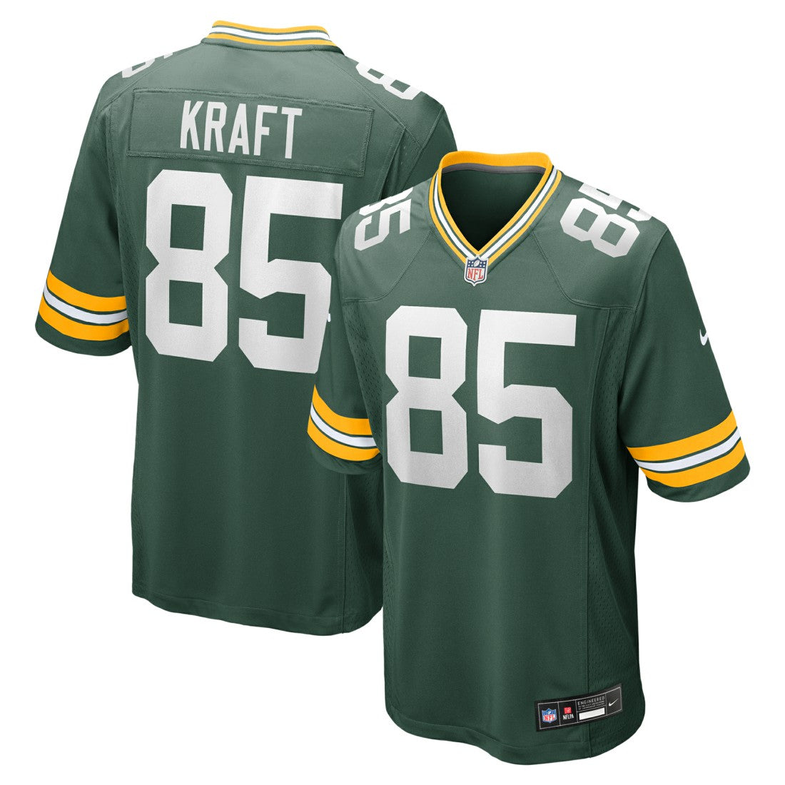 Green Bay Packers Tucker Kraft  Game Jersey | NFL Discount