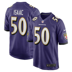 Baltimore Ravens Adisa Isaac  Team Game Jersey | NFL Online