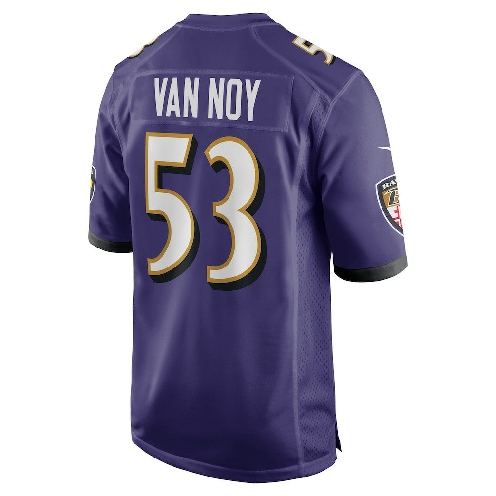 Baltimore Ravens Kyle Van Noy  Team Game Jersey | NFL US