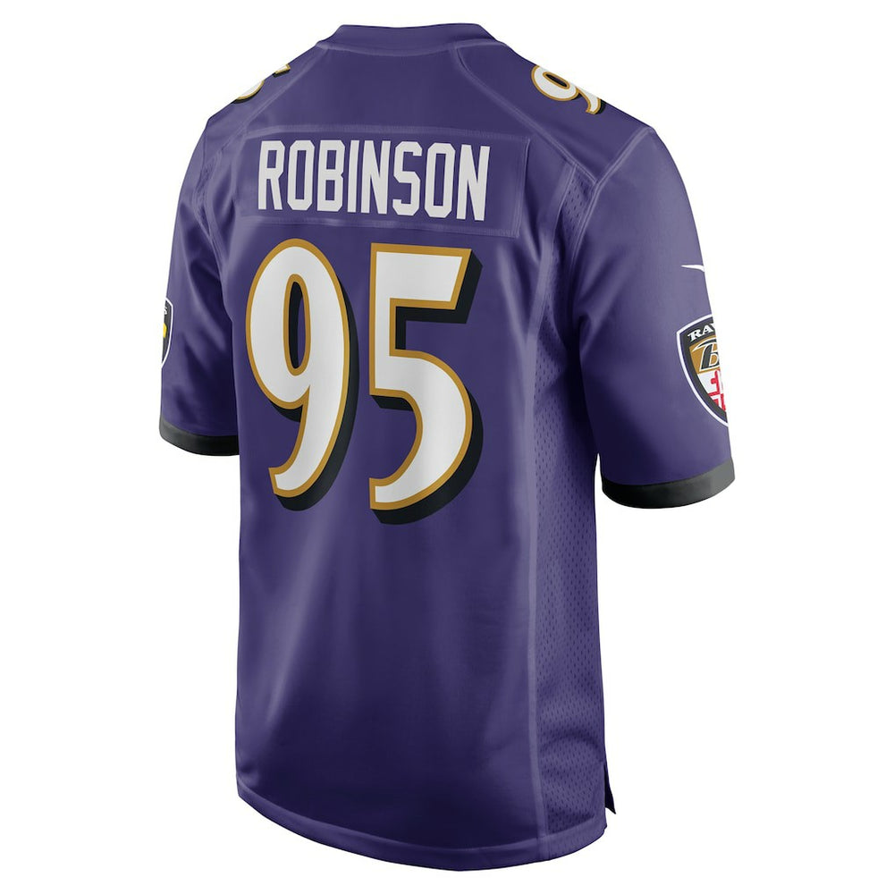 Baltimore Ravens Tavius Robinson  Team Game Jersey | NFL Discount