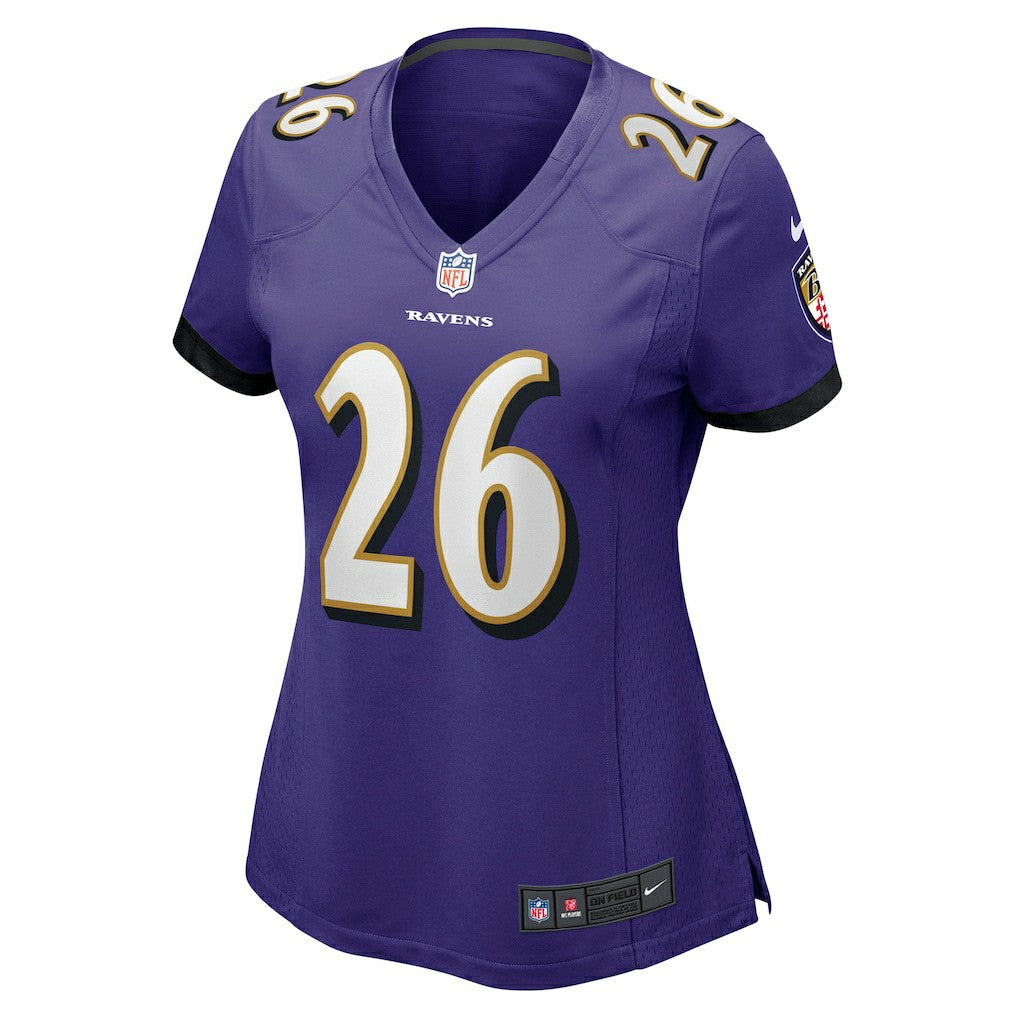 Baltimore Ravens Rasheen Ali  Women's Game Jersey | NFL Near me