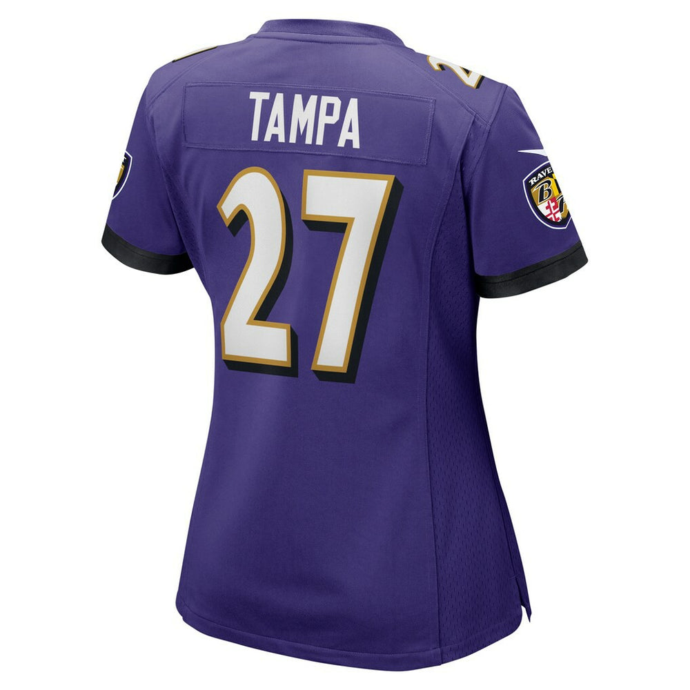 Baltimore Ravens T.J. Tampa  Women's Game Jersey | NFL Sale