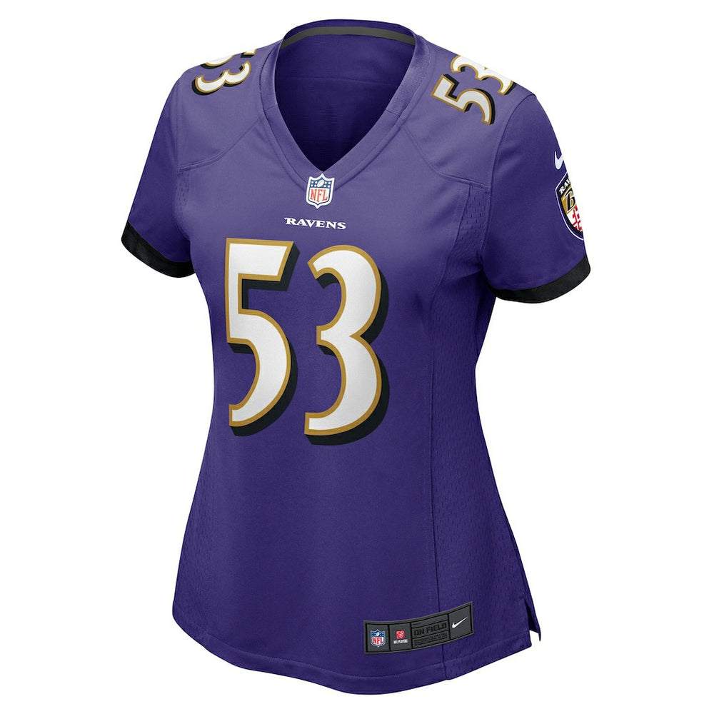 Baltimore Ravens Kyle Van Noy  Women's Game Jersey | NFL Online