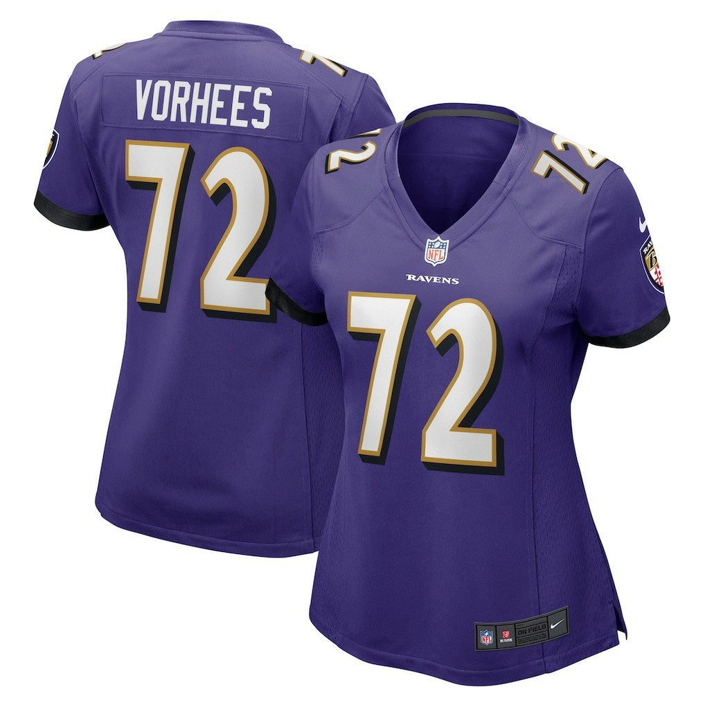 Baltimore Ravens Andrew Vorhees  Women's Game Jersey | NFL Hot
