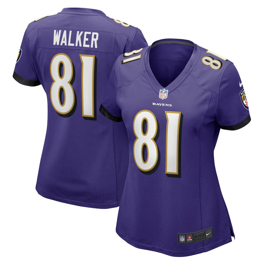 Baltimore Ravens Devontez Walker  Women's Game Jersey | NFL New