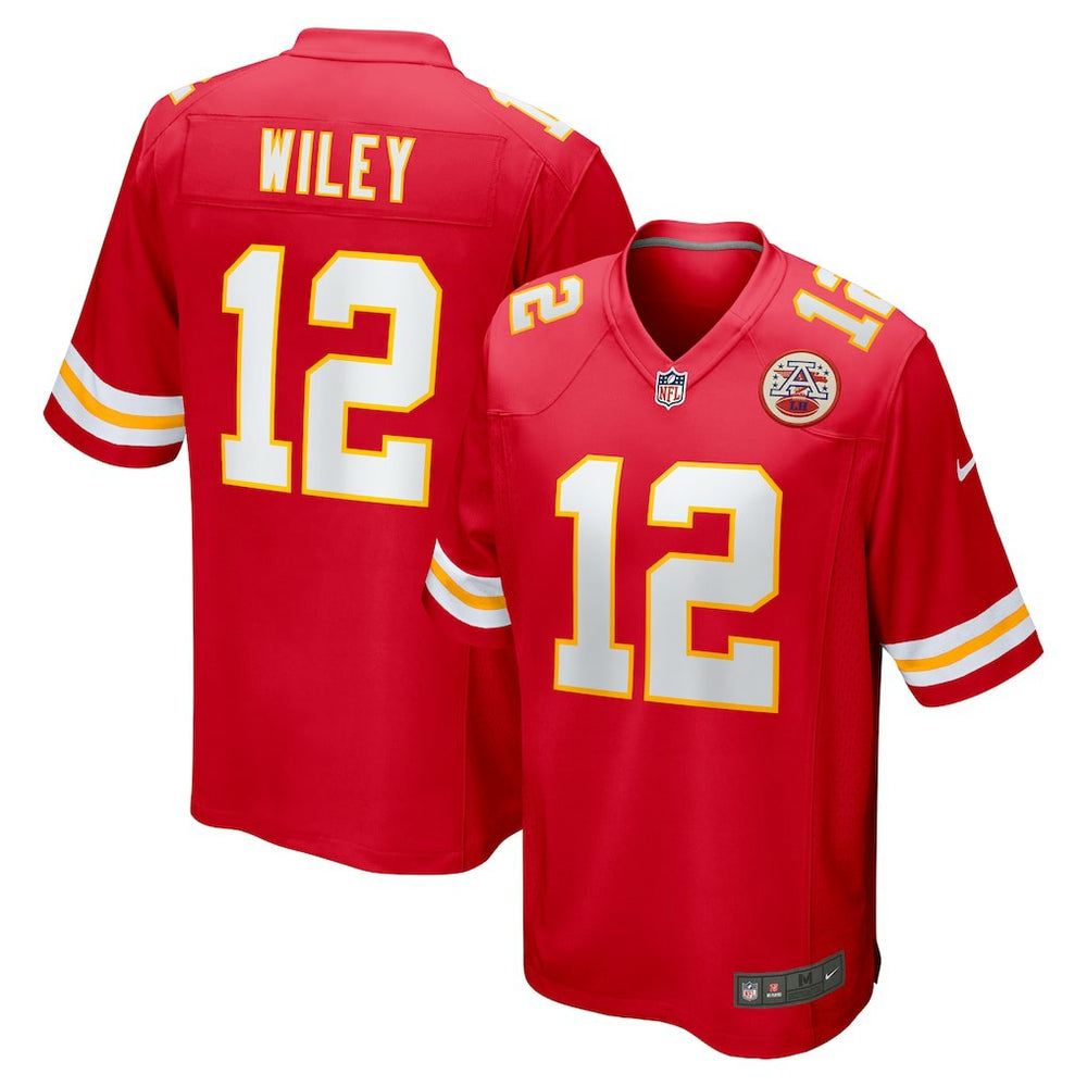 Kansas City Chiefs Jared Wiley  Game Jersey | NFL New