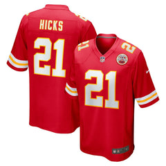 Kansas City Chiefs Jaden Hicks  Game Jersey | NFL Sale