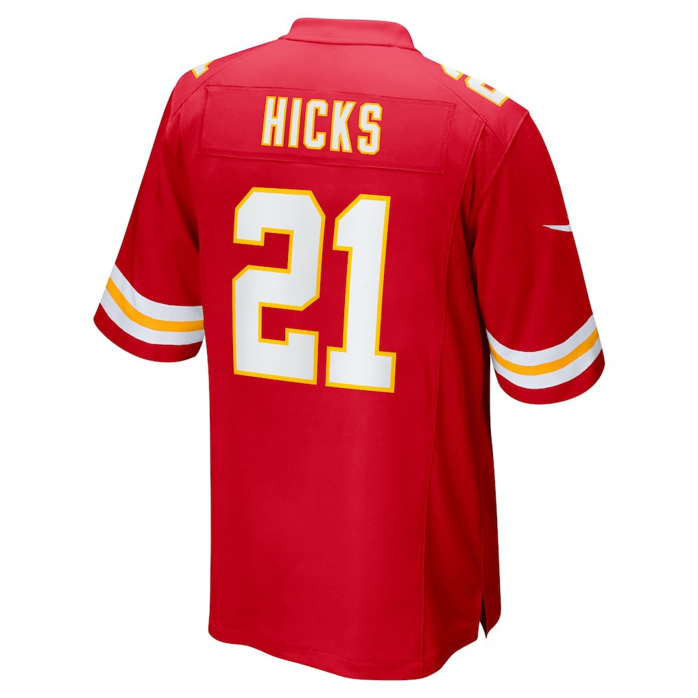 Kansas City Chiefs Jaden Hicks  Game Jersey | NFL Sale