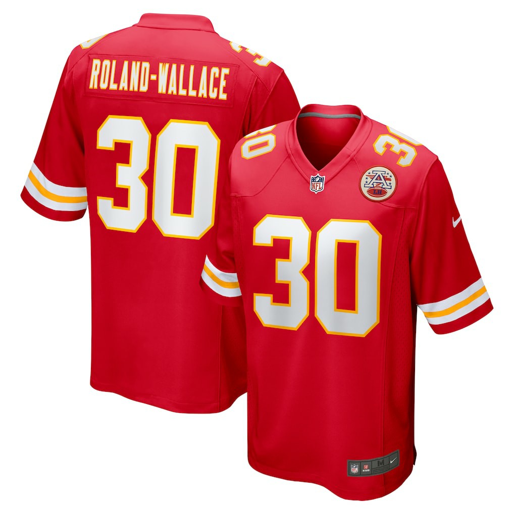 Kansas City Chiefs Chris Roland-Wallace  Game Jersey | NFL On sale