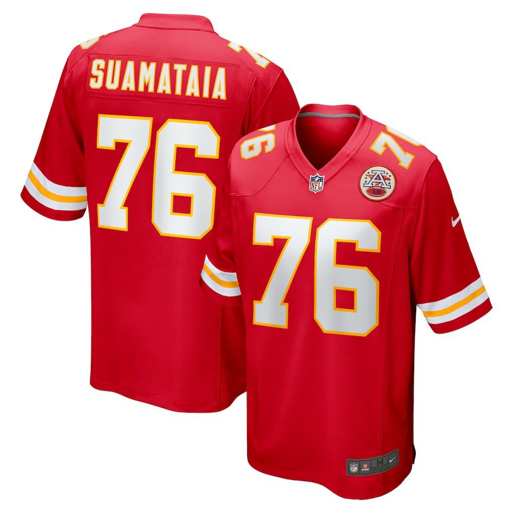 Kansas City Chiefs Kingsley Suamataia  Game Jersey | NFL Online
