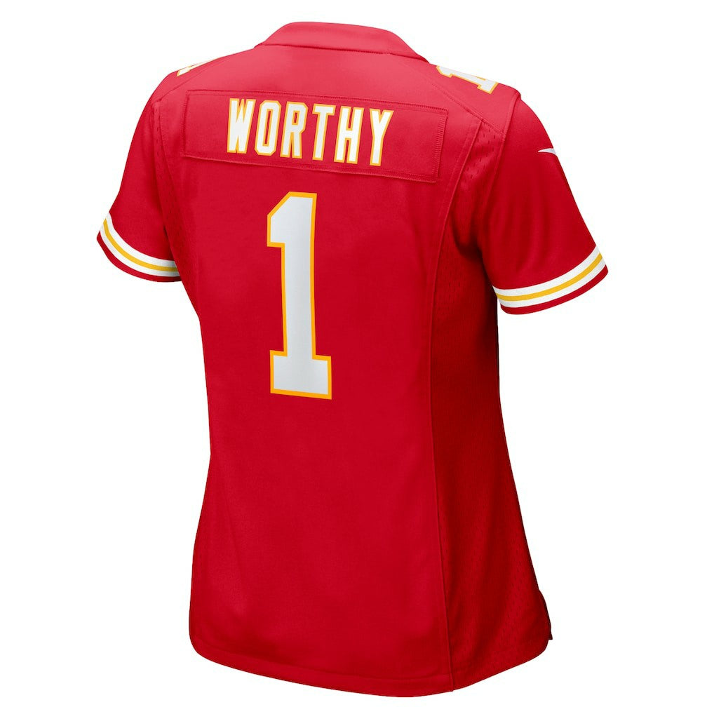 Kansas City Chiefs Xavier Worthy  Women's Game Jersey | NFL Discount