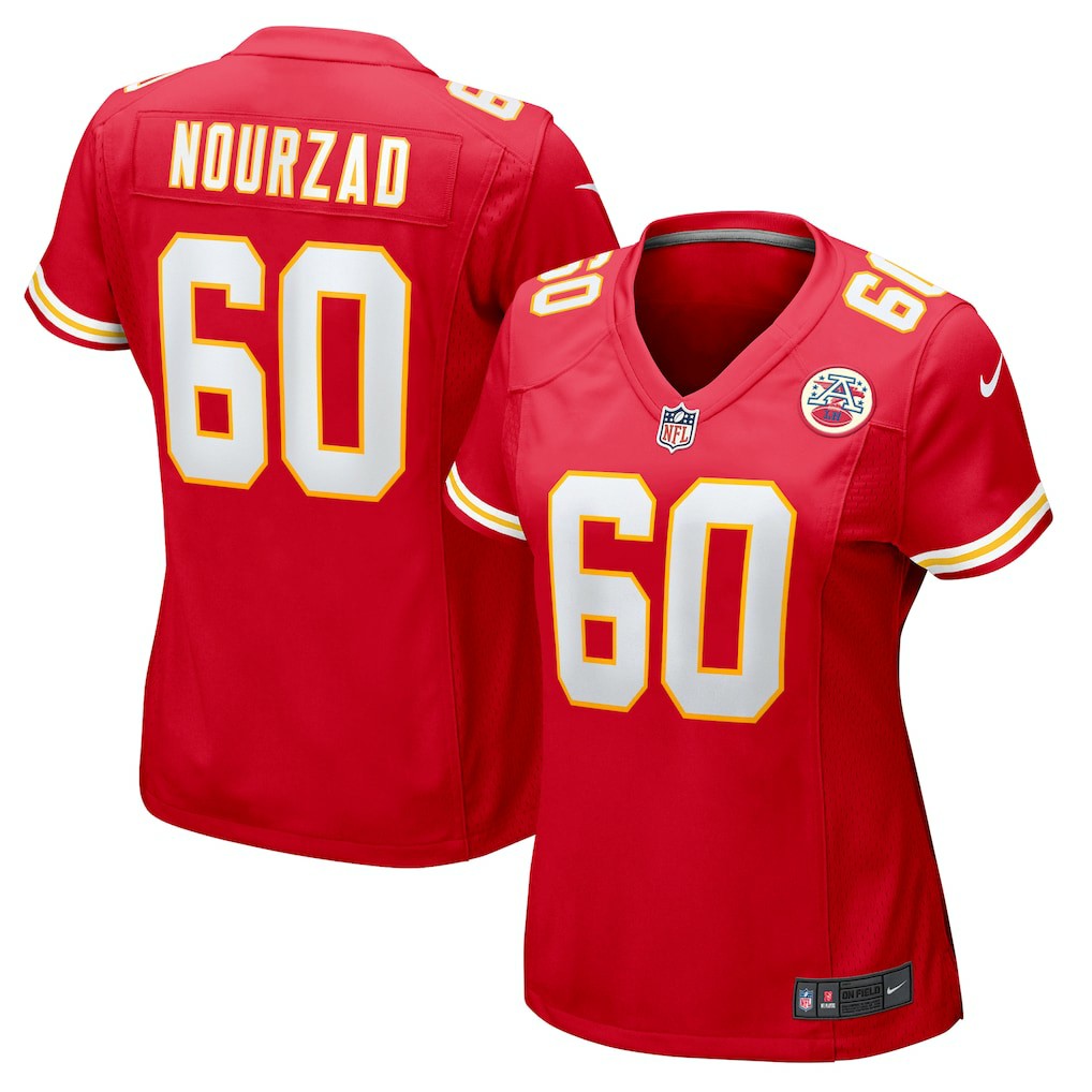 Kansas City Chiefs Hunter Nourzad  Women's Game Jersey | NFL Near me