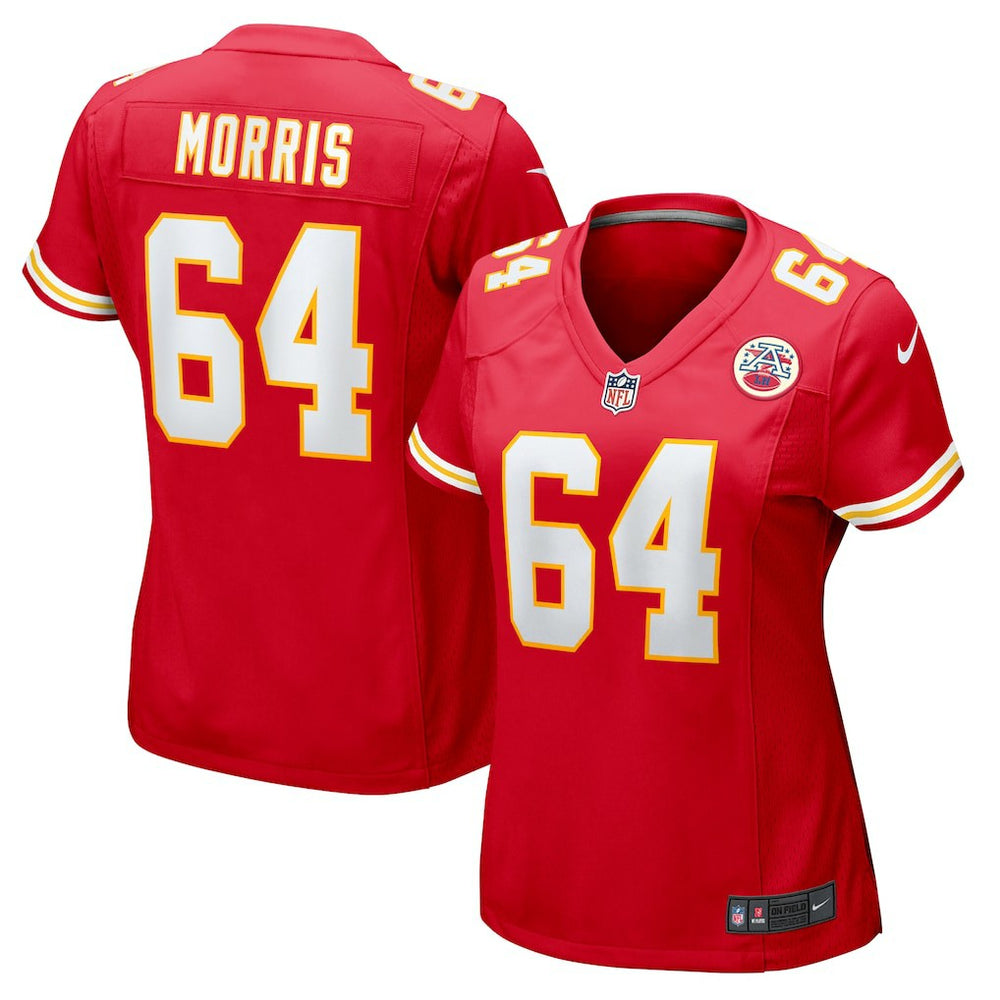 Kansas City Chiefs Wanya Morris  Women's Game Jersey | NFL Outlet