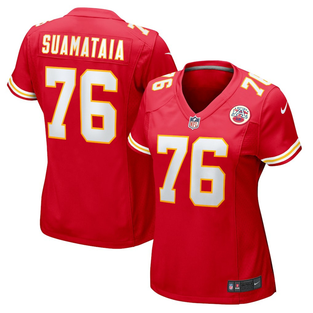 Kansas City Chiefs Kingsley Suamataia  Women's Game Jersey | NFL Online