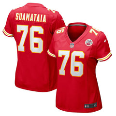Kansas City Chiefs Kingsley Suamataia  Women's Game Jersey | NFL Online