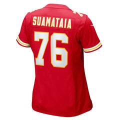 Kansas City Chiefs Kingsley Suamataia  Women's Game Jersey | NFL Online