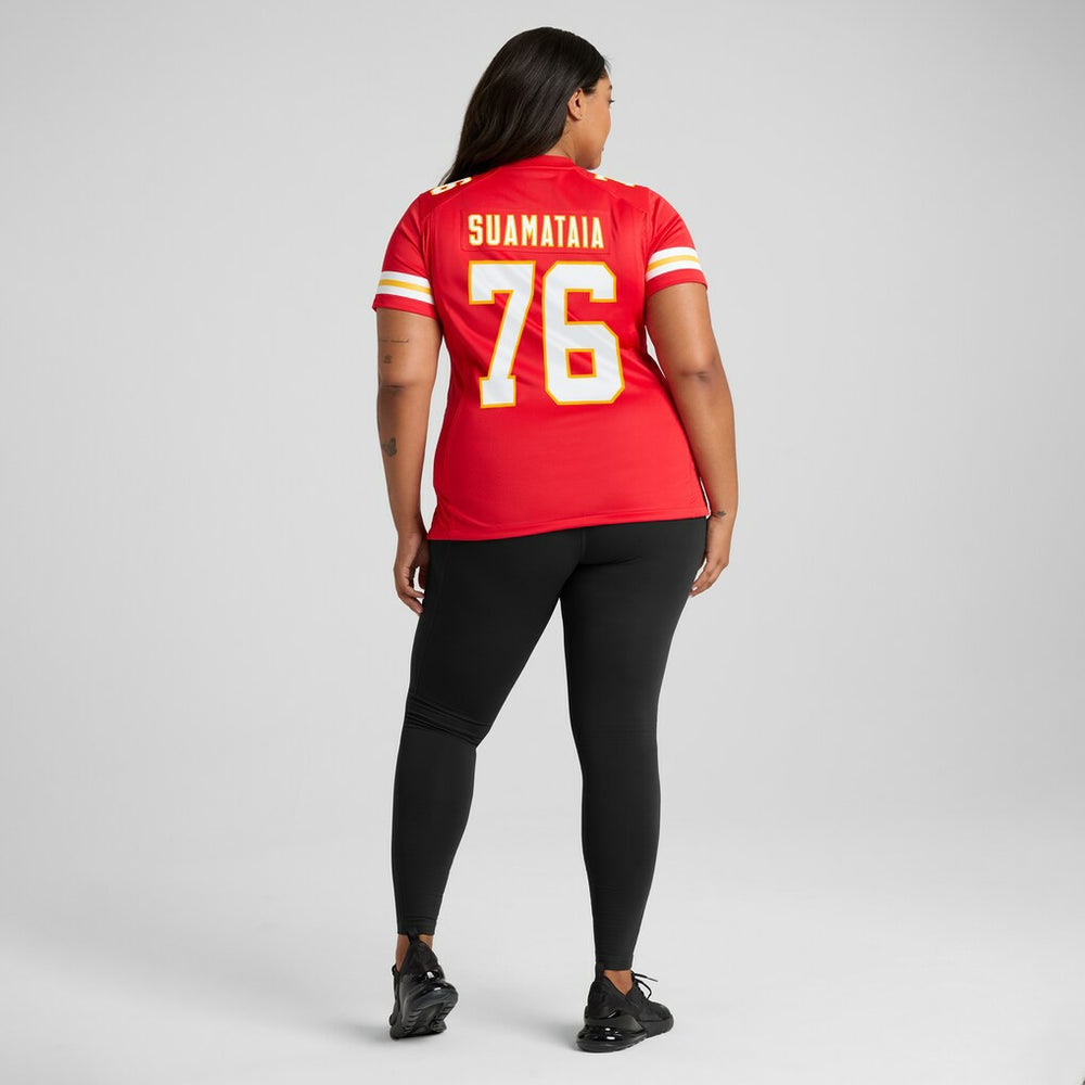 Kansas City Chiefs Kingsley Suamataia  Women's Game Jersey | NFL Online