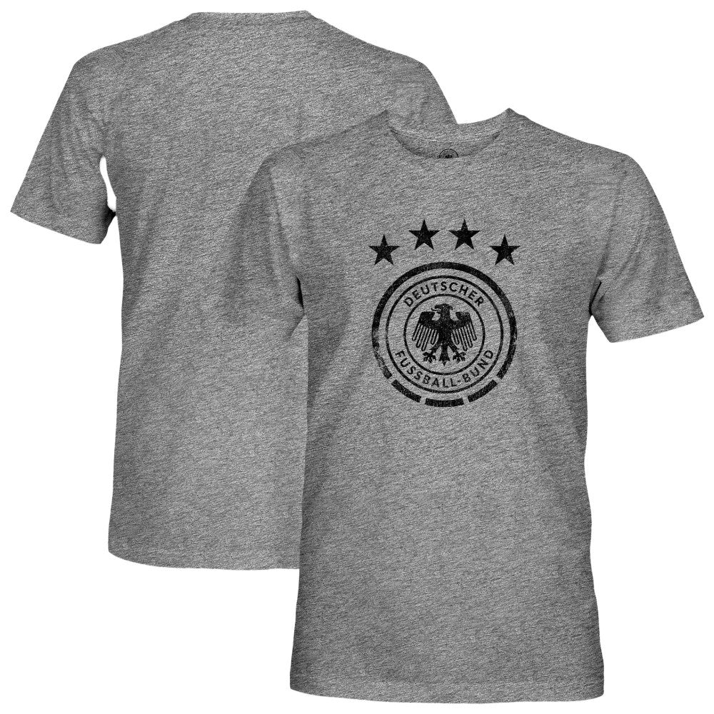 Germany National Team 1863FC Mono Badge Vintage Tri-Blend T-Shirt